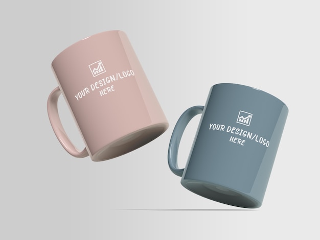 Coffee mug mockup for merchandising