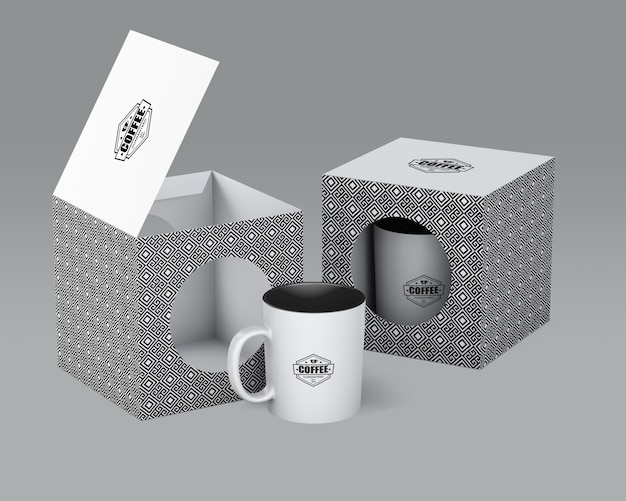 Coffee mug mockup