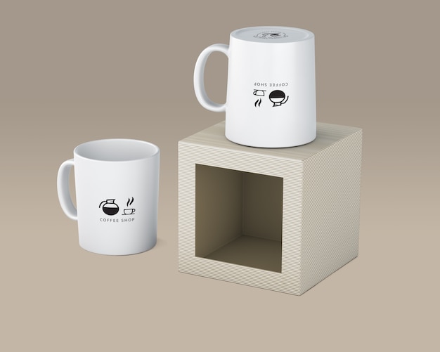 Coffee mug mockup