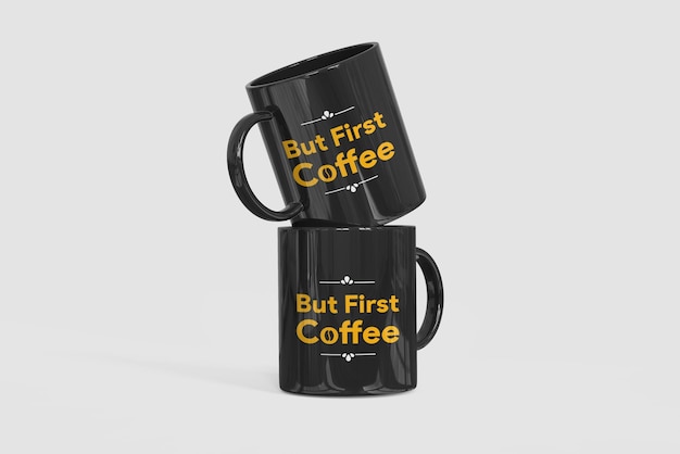 Coffee mug mockup