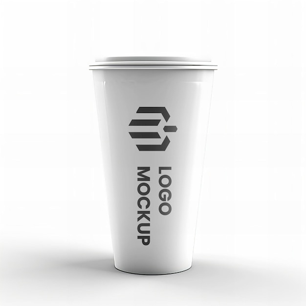 PSD coffee paper cup mockup psd te