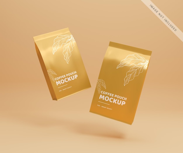 Coffee Pouch mockup