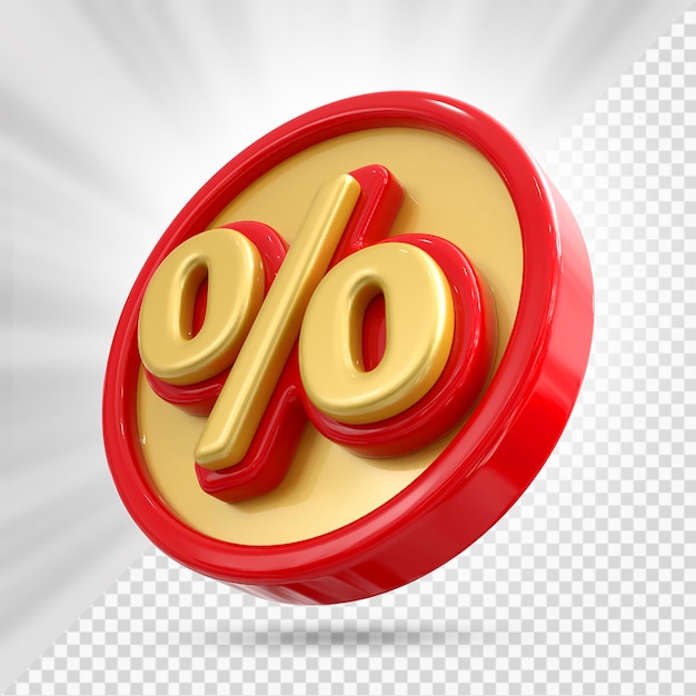 Coin percent sign