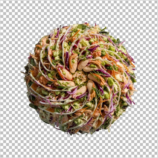 Coleslaw salad isolated no transparent background for decoration premium psd