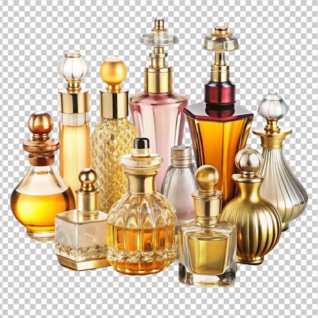 PSD a collection of antique perfumes