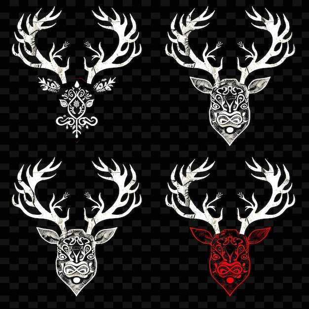 a collection of antlers from antlers and antlers