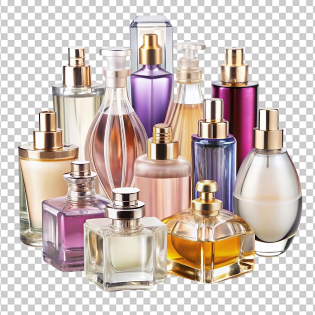 PSD a collection of perfumes for the design of the bottle