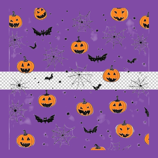 PSD collection of spooky halloween patterns