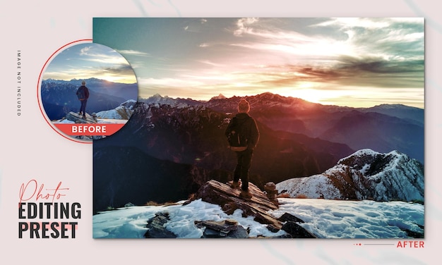 Color grading Editable HD landscape Photo Preset Filter