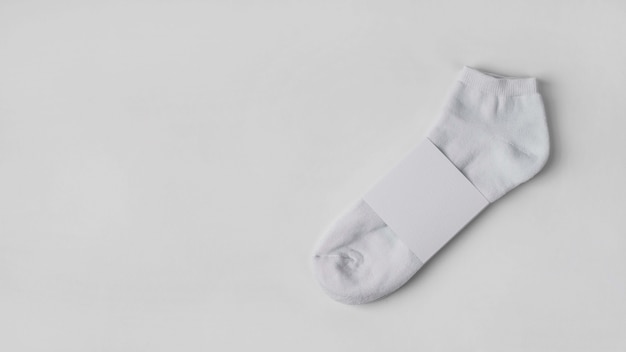 Color socks design mockup