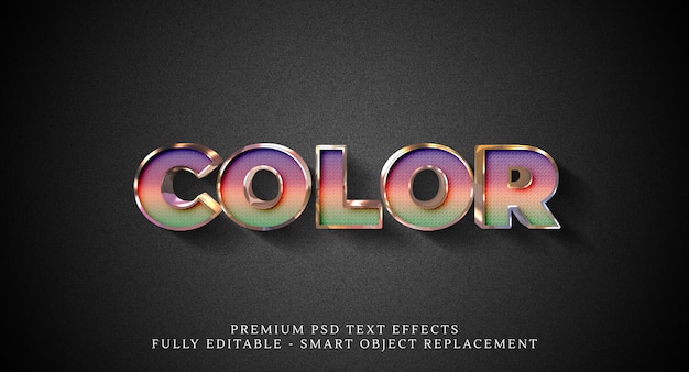 Color text style effect  , premium  text effects