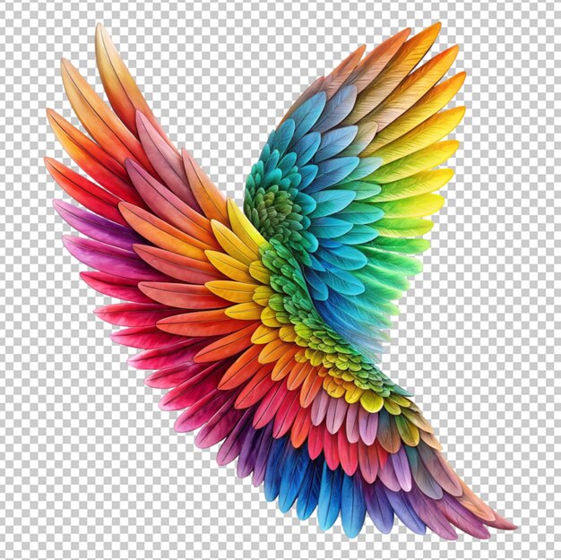 PSD color wing