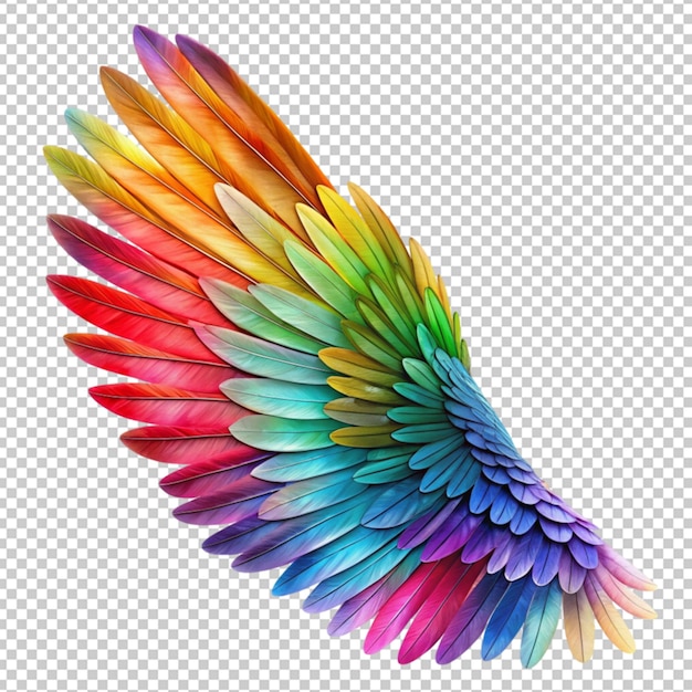 PSD color wing