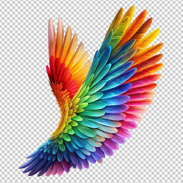 PSD color wing