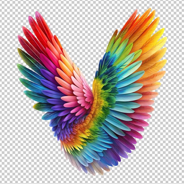 PSD color wing