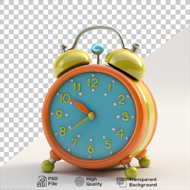 Colorful 3D Cartoon Clock