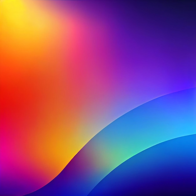 A colorful abstract background with a gradient of colors