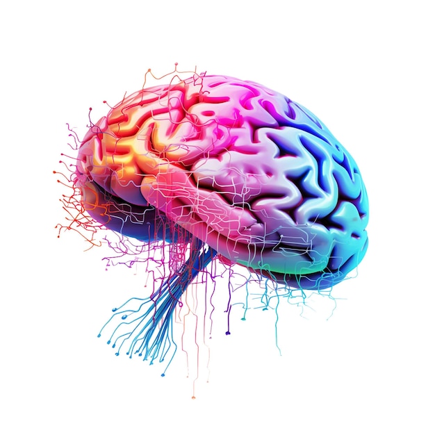 colorful brain illustration