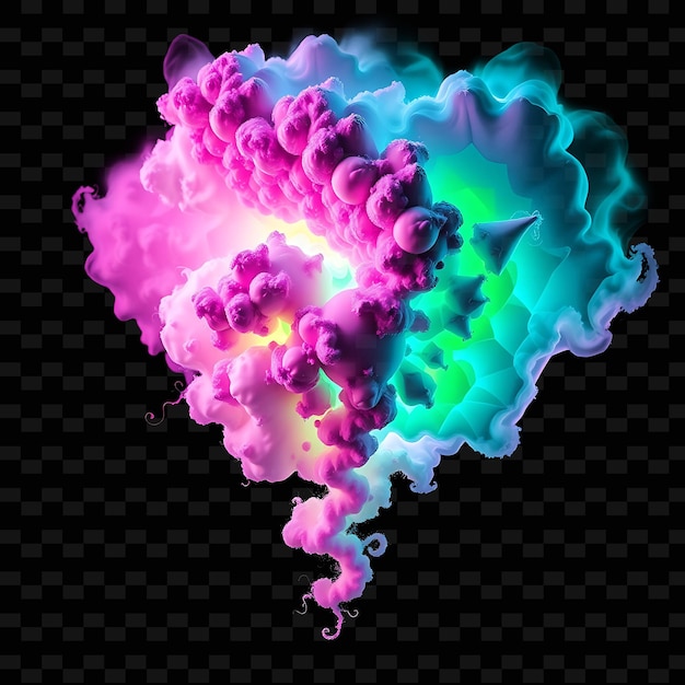 a colorful cloud of smoke is shown with the word quot smoke quot on the bottom