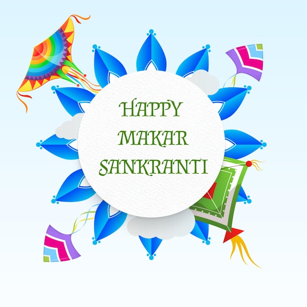 Colorful Makar Sankranti Post