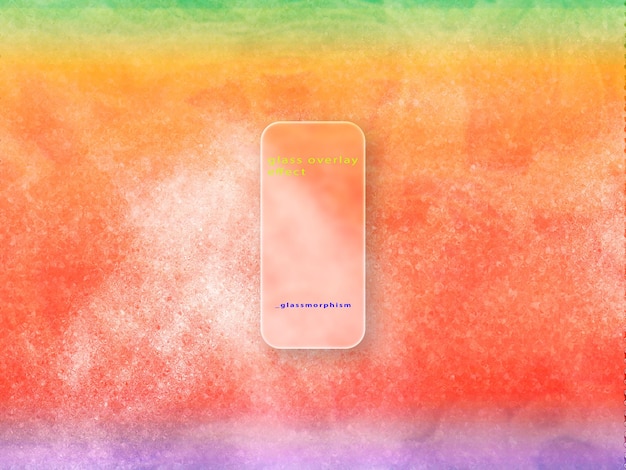 PSD a colorful picture of a cell phone with the text my on it