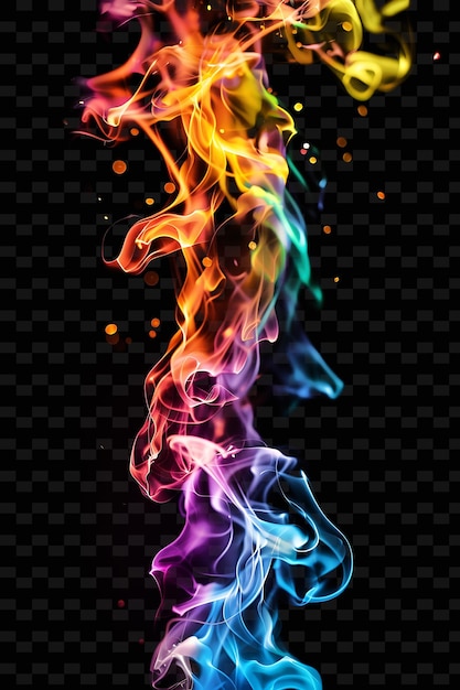 a colorful series of firework is shown with the words quot fire quot on the bottom