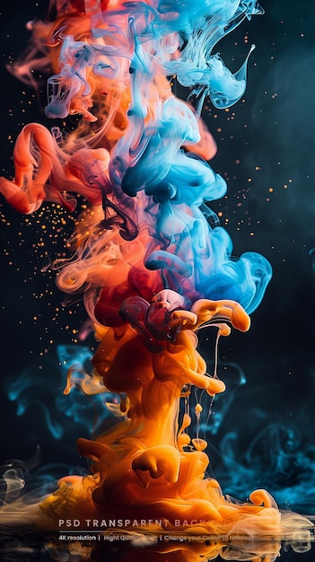 PSD colorful smoke bomb wallpaper smoke bomb smoke effects background