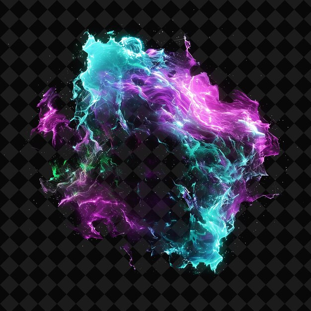 a colorful splash of fire and flames with a black background