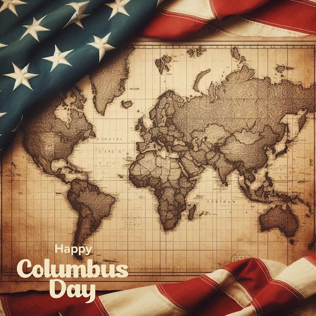 Columbus Day Theme Design Idea