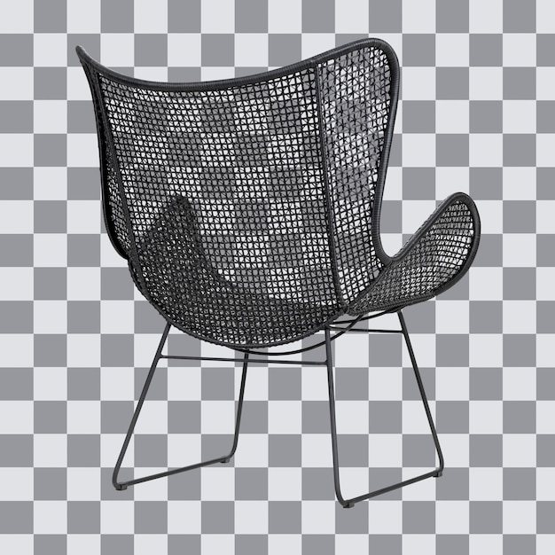 comfortable chair isolated on white background psd transparent background