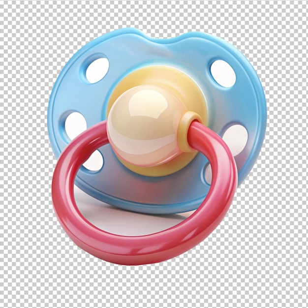 comfortable pacifier isolated