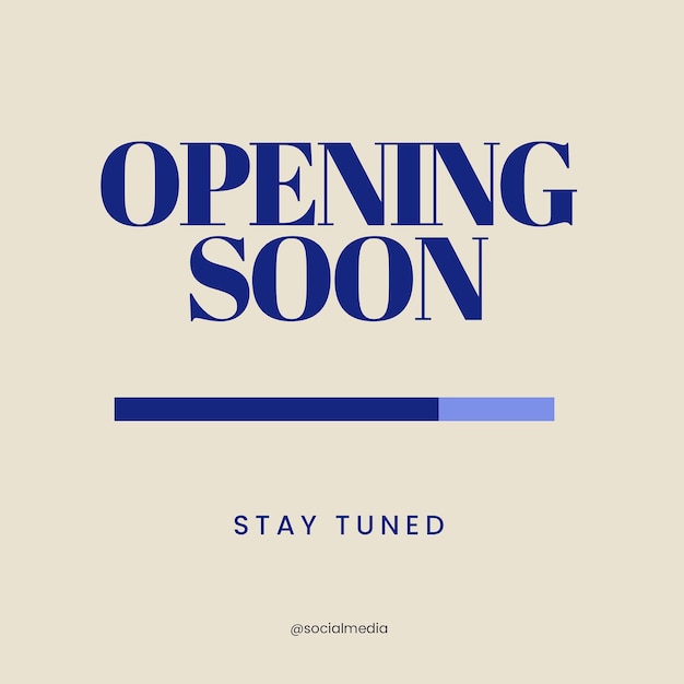 PSD coming soon instagram post template psd design social media template post typography