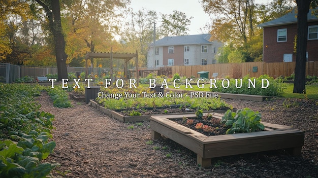 PSD community garden in the sun