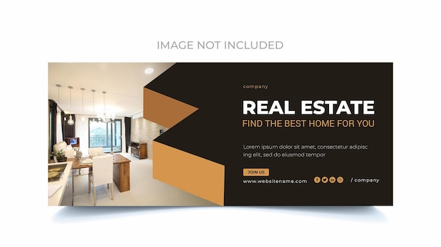 Company facebook page cover photo real estate