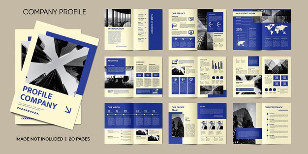 PSD company profile template