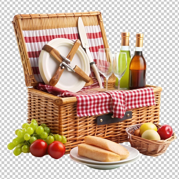 PSD concept of picnic accessories