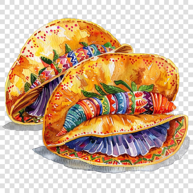 Conchas mexican illustration