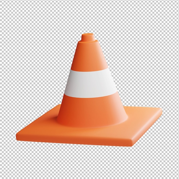 cone 3d illustration