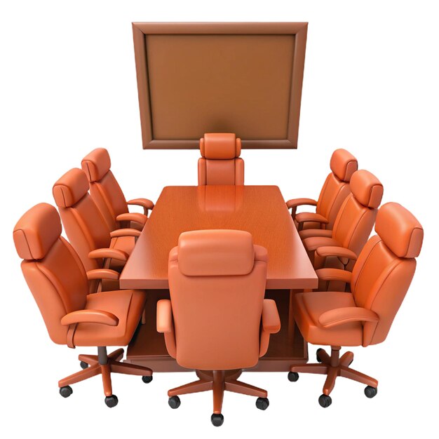 a conference room with a large screen that says quot office quot