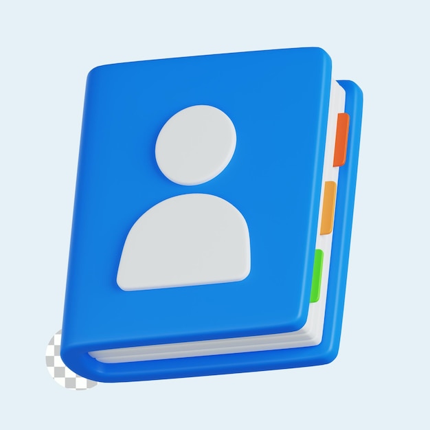 Contact 3D Icon