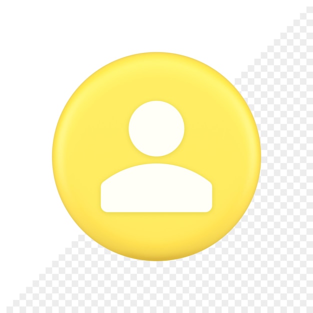 Contact staff call button corporate member communication chat internet service 3d icon