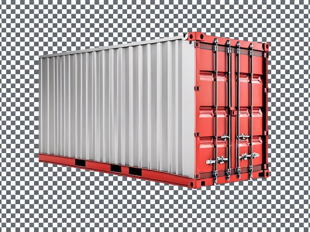 Container isolated on transparent background