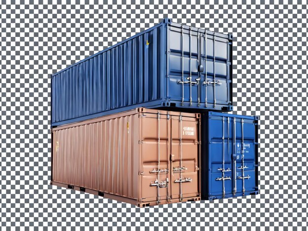 PSD container isolated on transparent background