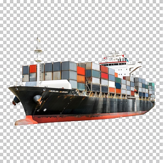 container ship transparent background