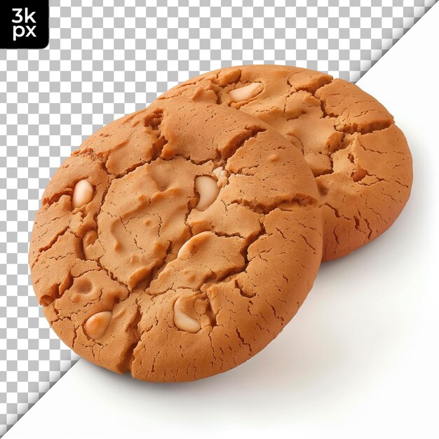 Cookie Duo Isolated on Transparent Background