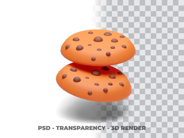 COOKIES TRANSPARENCY 3D RENDERING