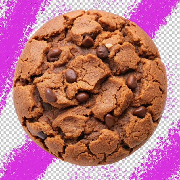 Cookies on transparent background