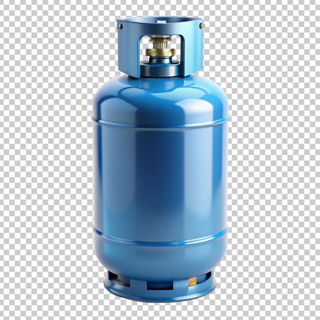 Cooking gas cylinder 3d render isolated icon