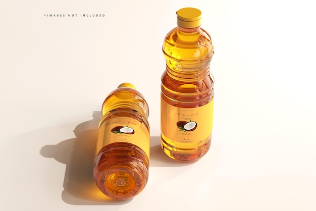 Cooking Oil Bottle Mockup