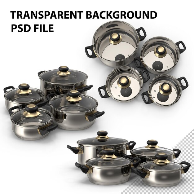 PSD cookware set